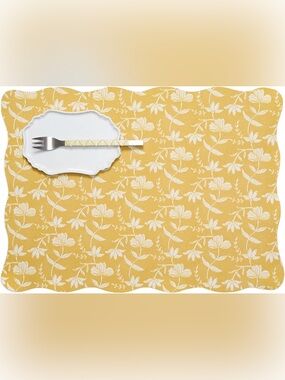 Meri Meri x Chilewich Marigold Woven Placemats set of 4